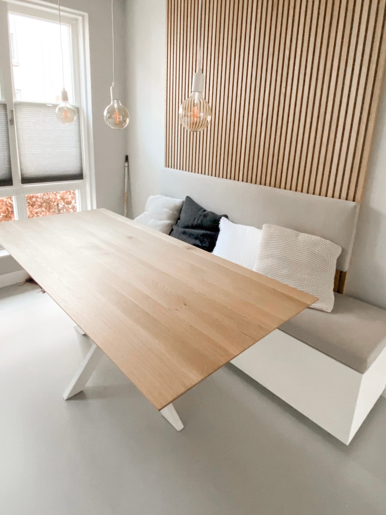 Eiken eettafel Alva – Rechthoek