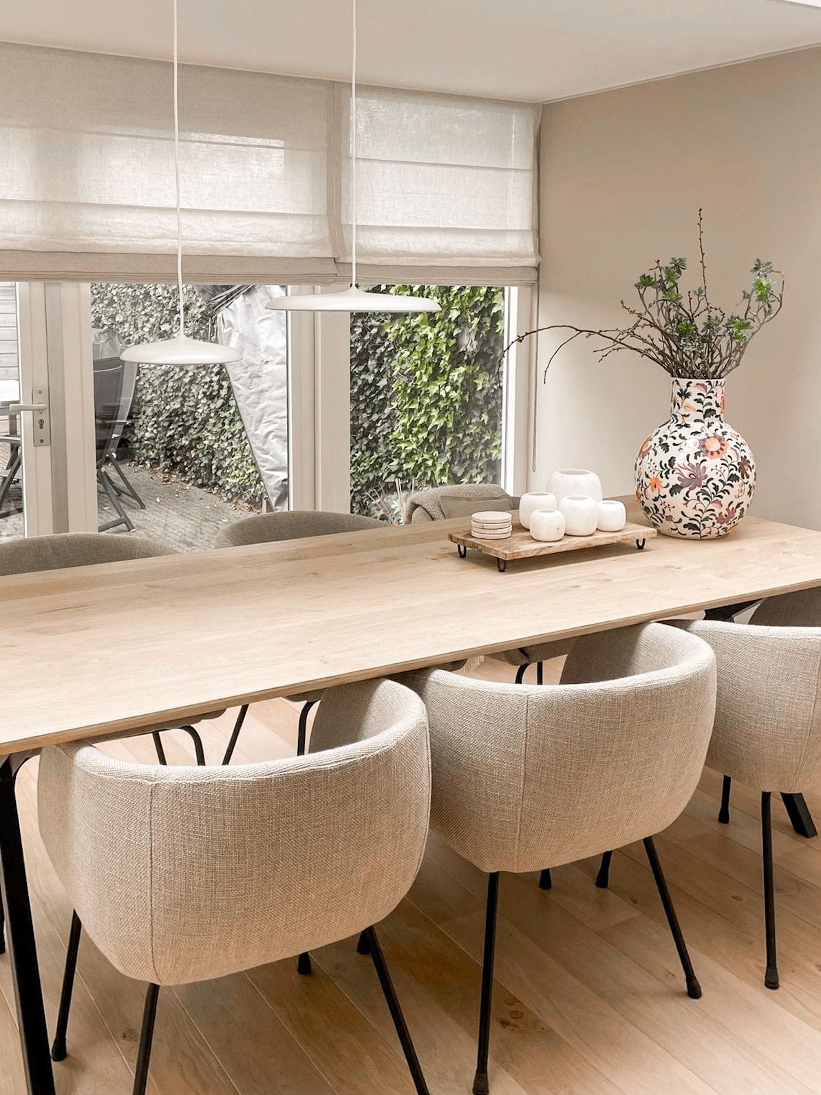 Eiken eettafel Ebbe – Rechthoek afbeelding 2