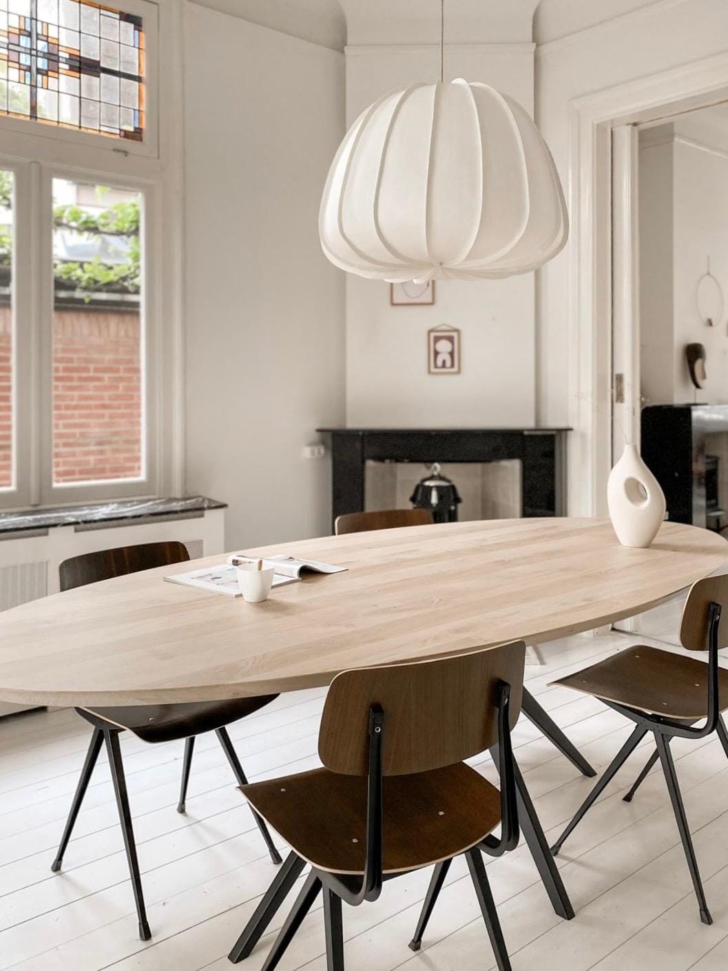 Eiken eettafel Elin – Ovaal afbeelding 4