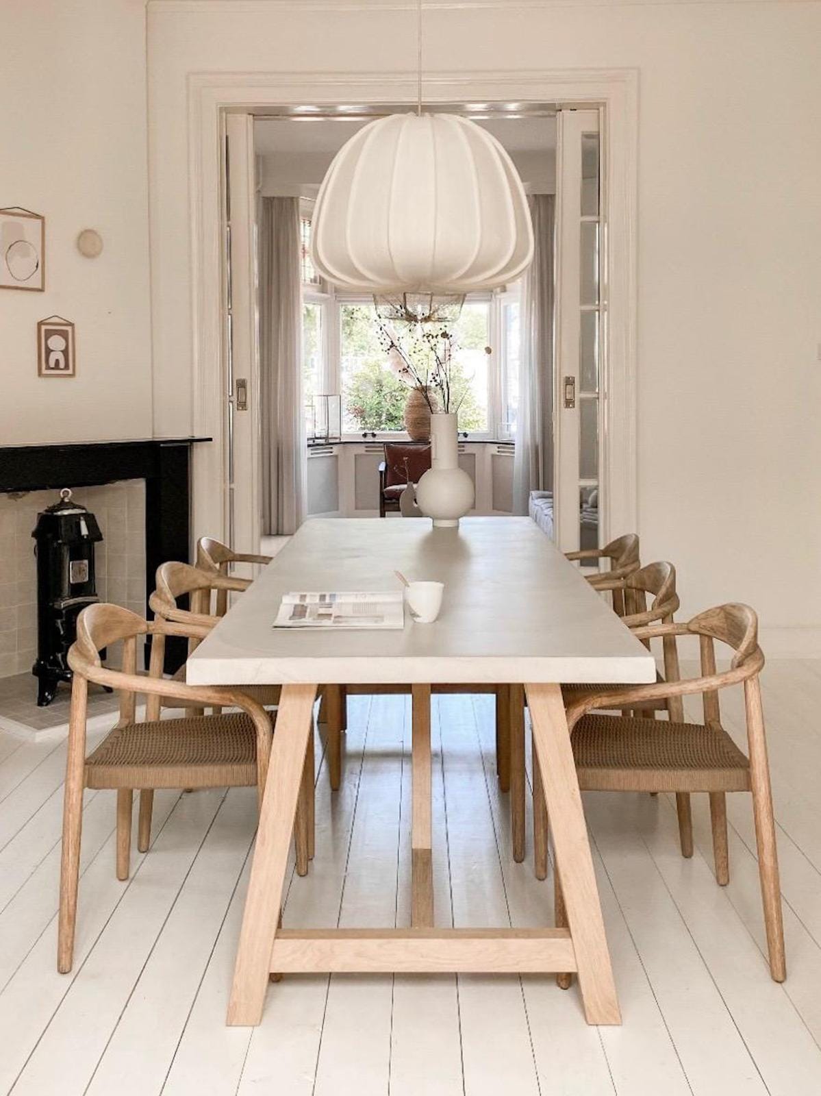 Betonlook tafel Felix – Rechthoekig afbeelding 2