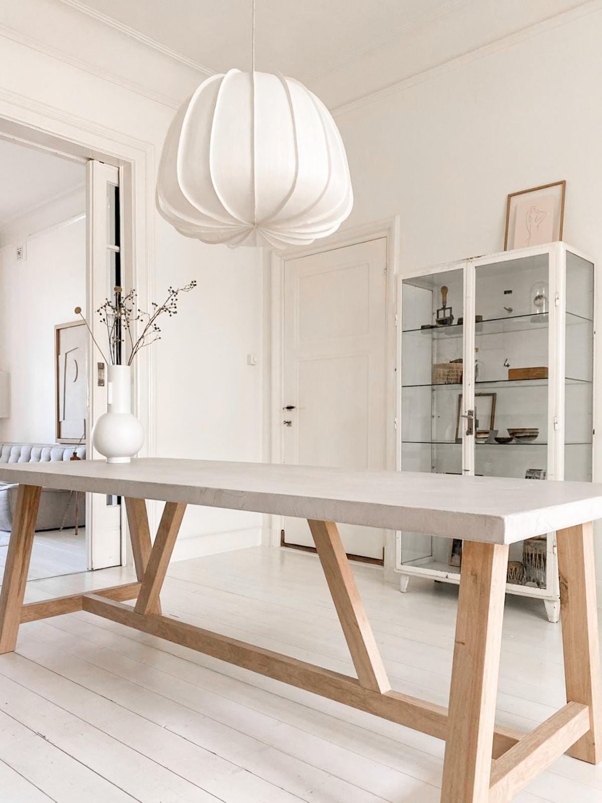 Betonlook tafel Felix – Rechthoekig afbeelding 4