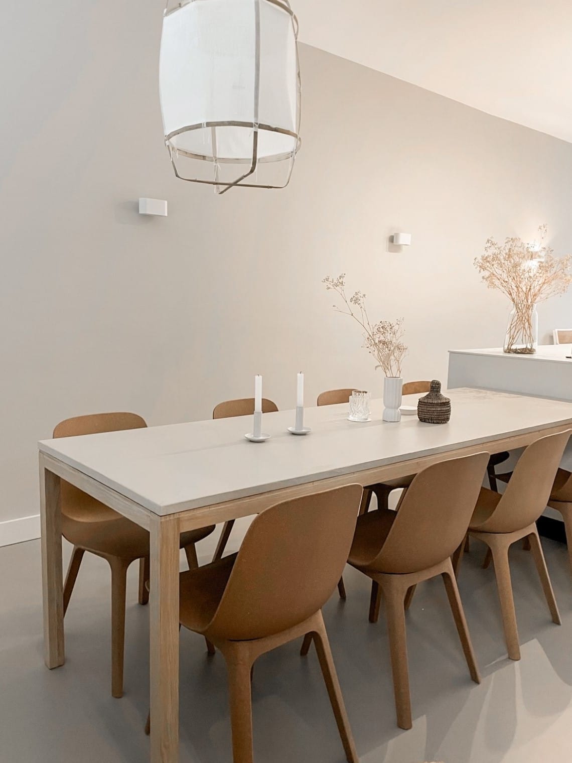 Betonlook tafel Frey – Rechthoekig afbeelding 3