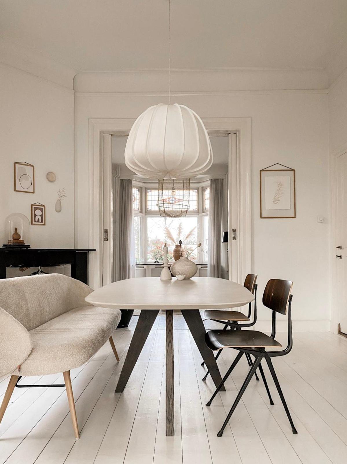 Betonlook tafel Gunnar - Deens ovaal afbeelding 3