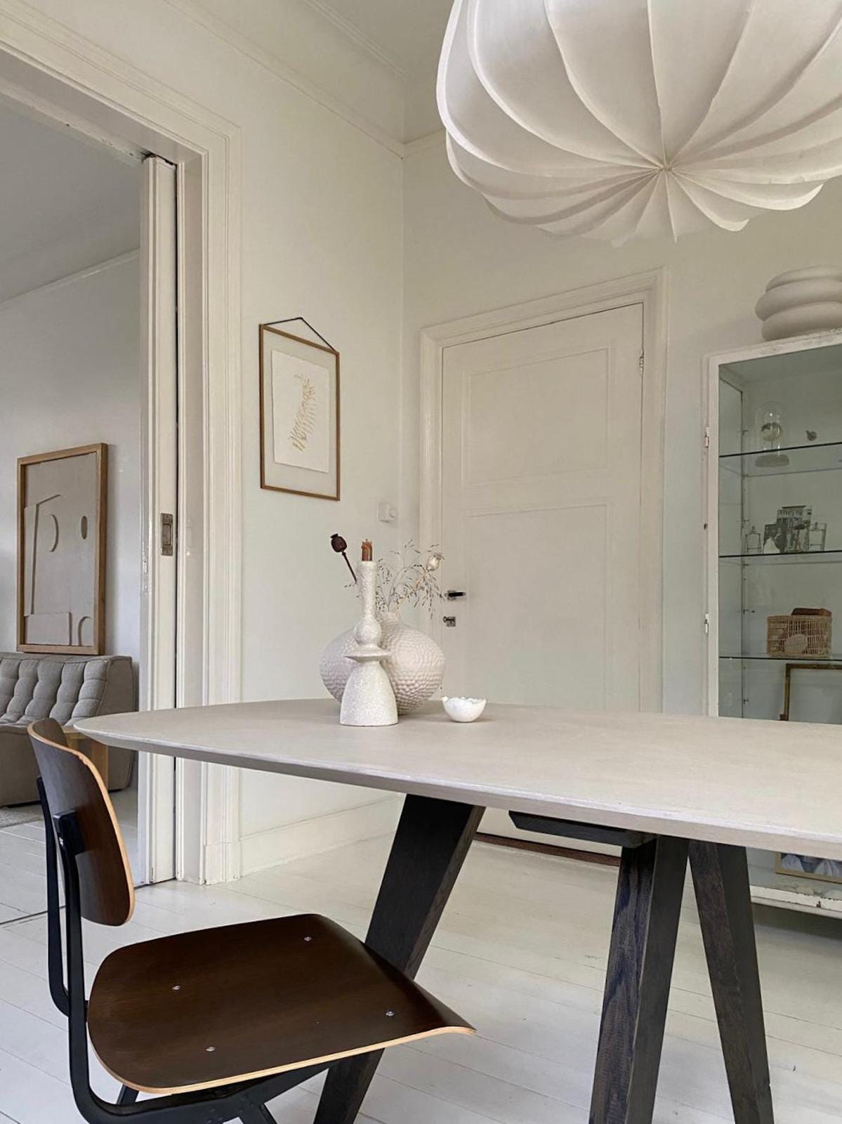 Betonlook tafel Gunnar - Deens ovaal afbeelding 4