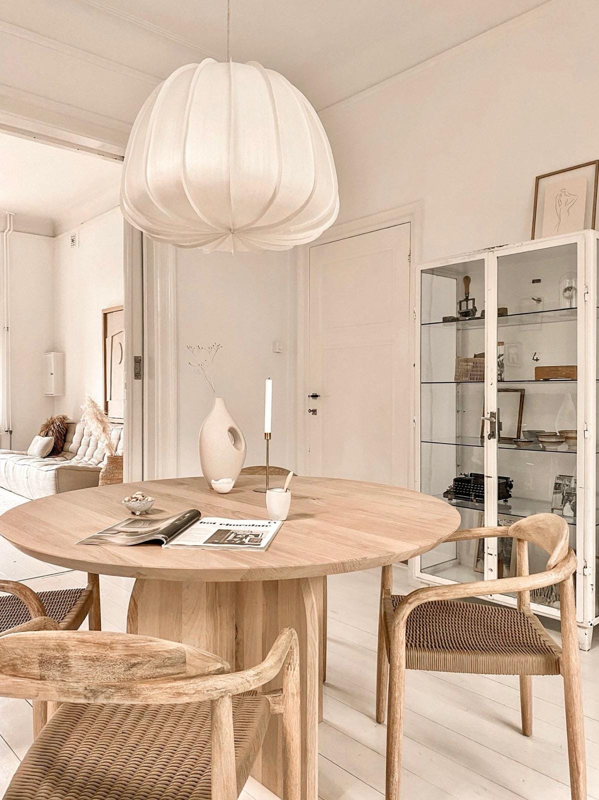 Eiken eettafel Hera – Rond