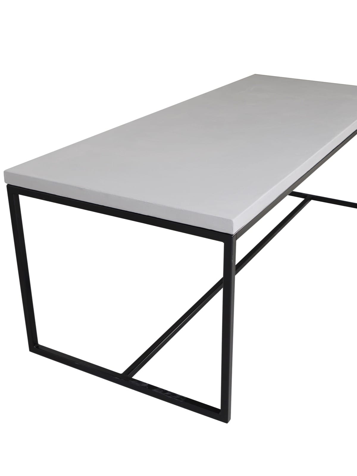 Betonlook tafel Igor – Rechthoekig afbeelding 3