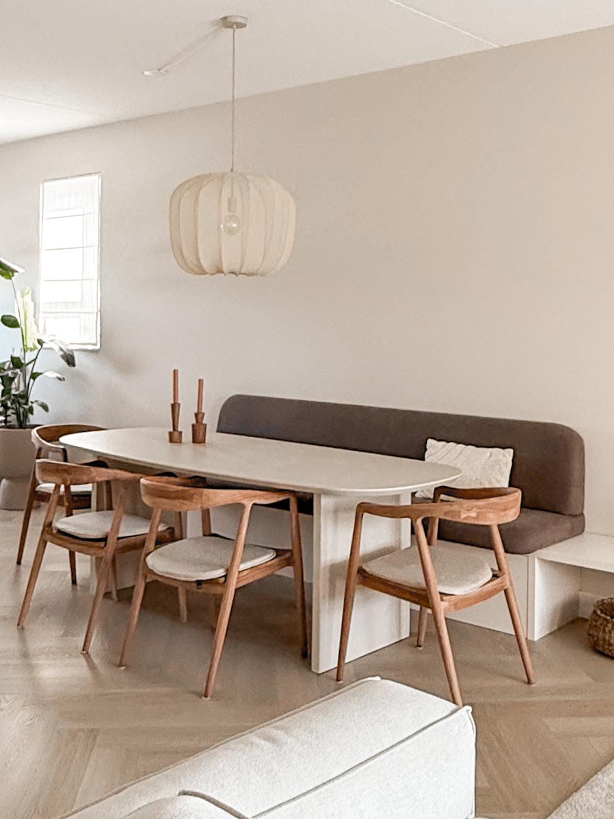 Betonlook tafel Ilias - Deens ovaal afbeelding 5