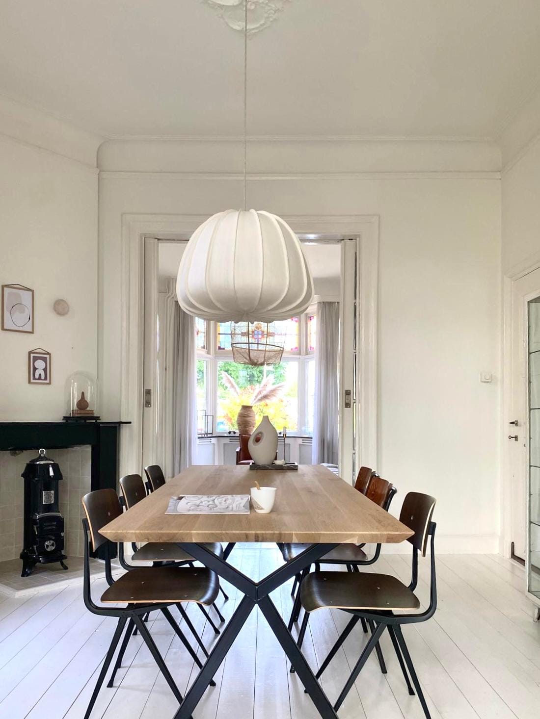 Eiken eettafel Leif – Rechthoek