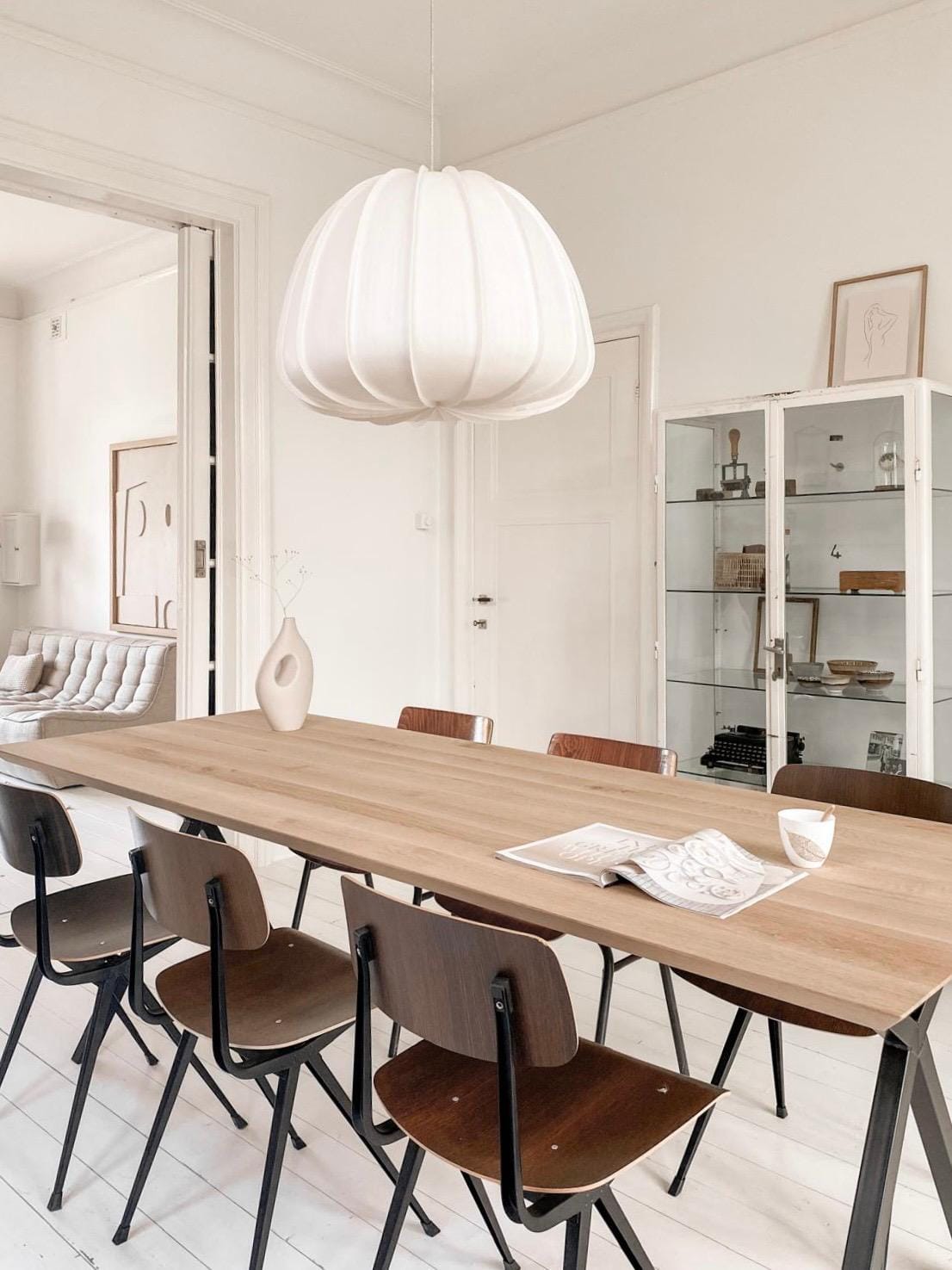 Eiken eettafel Leif – Rechthoek afbeelding 2
