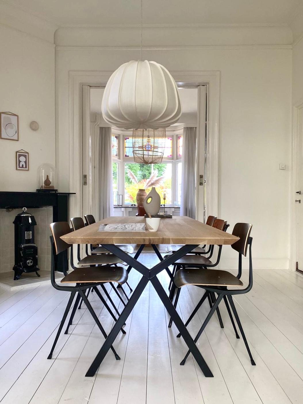 Eiken eettafel Leif – Rechthoek afbeelding 3