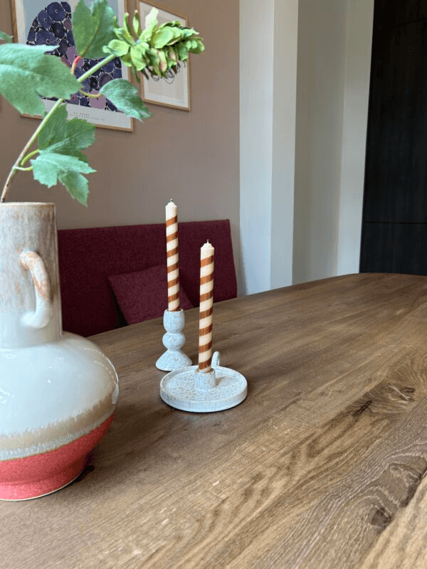 Eiken eettafel Mara – Deens ovaal afbeelding 4
