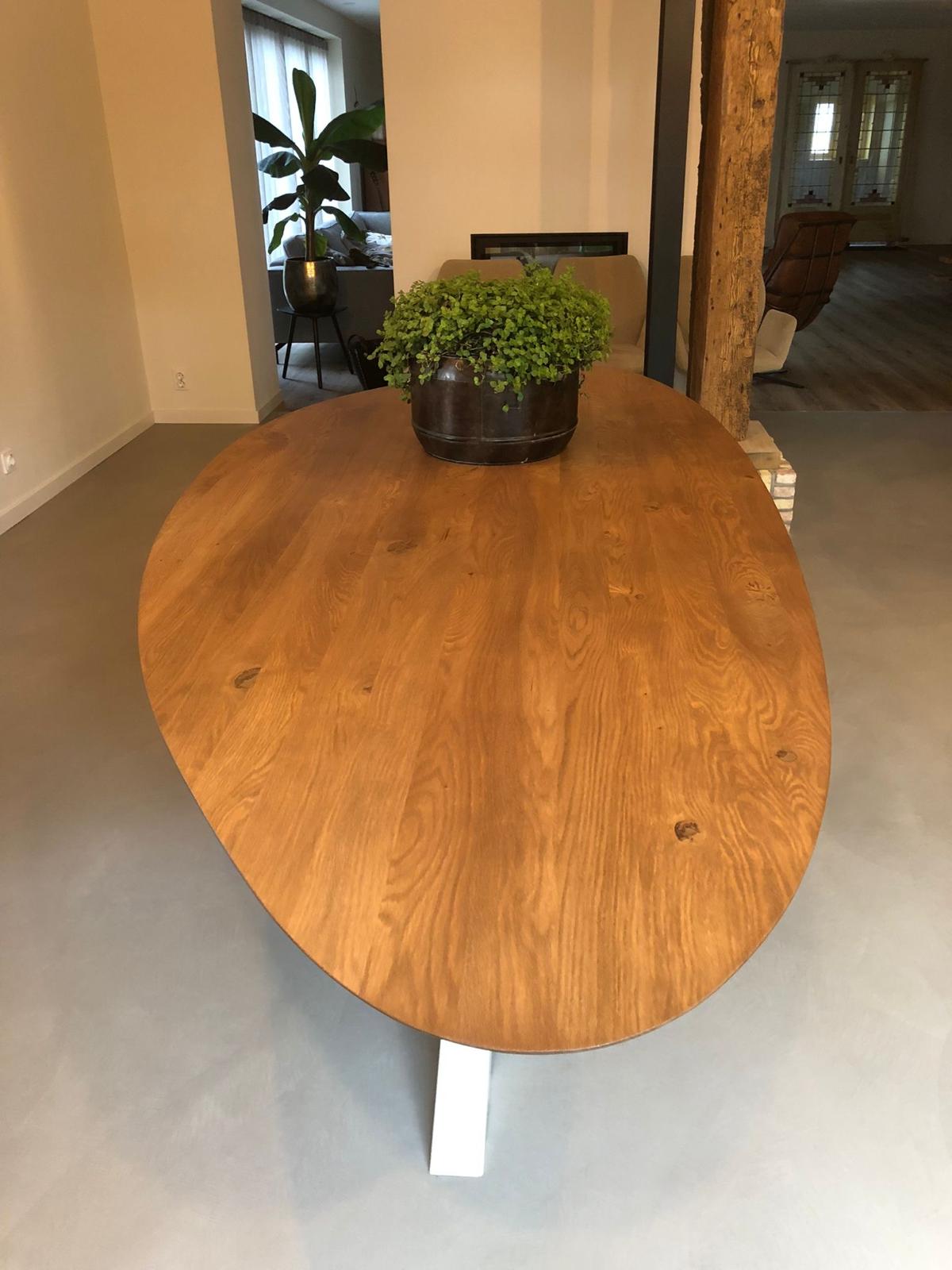 Eettafel Maya – Kiezelvorm afbeelding 8