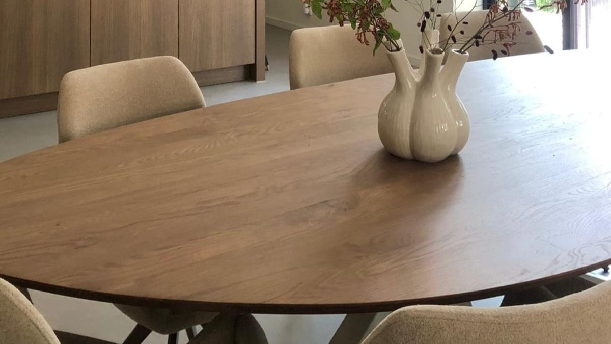 Eettafel Maya – Kiezelvorm afbeelding 5